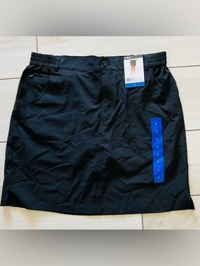 Tilley Women's Trek Skort, Black, Size L New